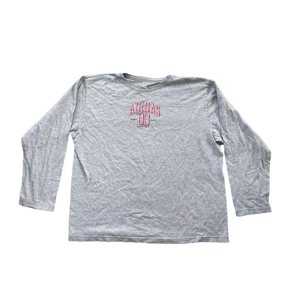 Y2K Adidas Long Sleeve Tee XL